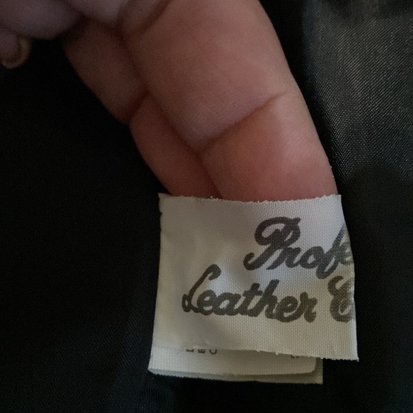 💥 COMINT | Vintage 80s Genuine Leather Jacket | Size: M - Picture 12 of 16